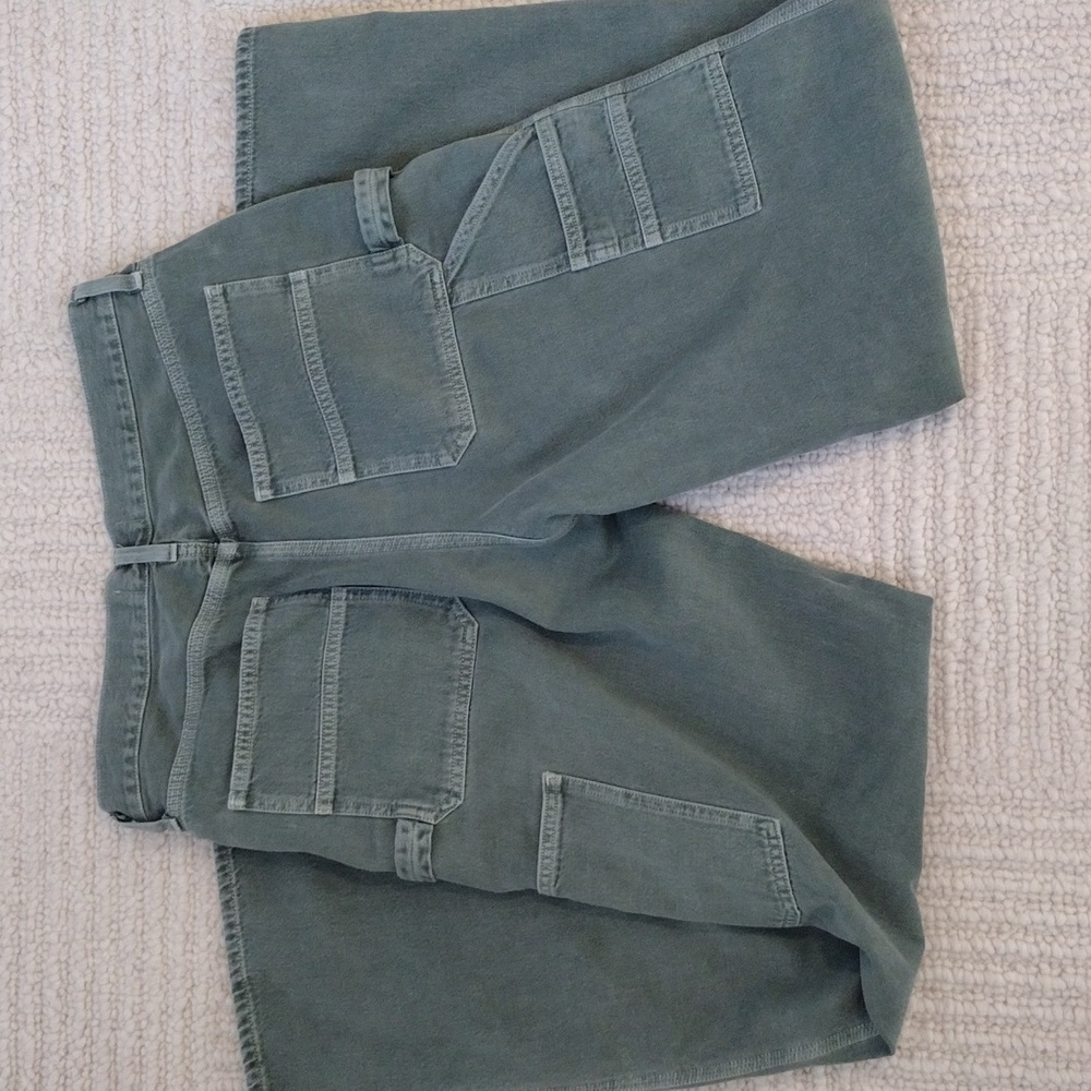 Agolde Sage Green Denim Carpenter Jeans - Picture 7 of 8